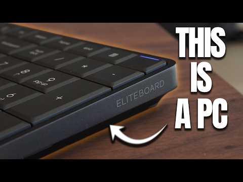 There's a Whole Windows PC Hiding in This Keyboard | HP EliteBoard G1a